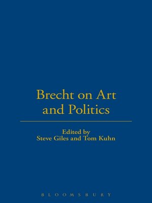 cover image of Brecht On Art and Politics